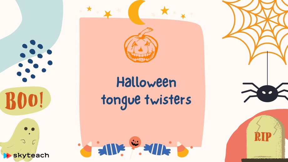 Halloween tongue twisters
