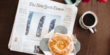 The New York Times for English lessons