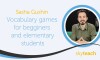 Vocabulary games for beginners and elementary students