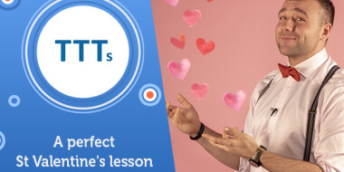 Урок английского в День святого Валентина