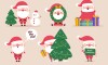 New Year and Christmas vocabulary for kids (test)