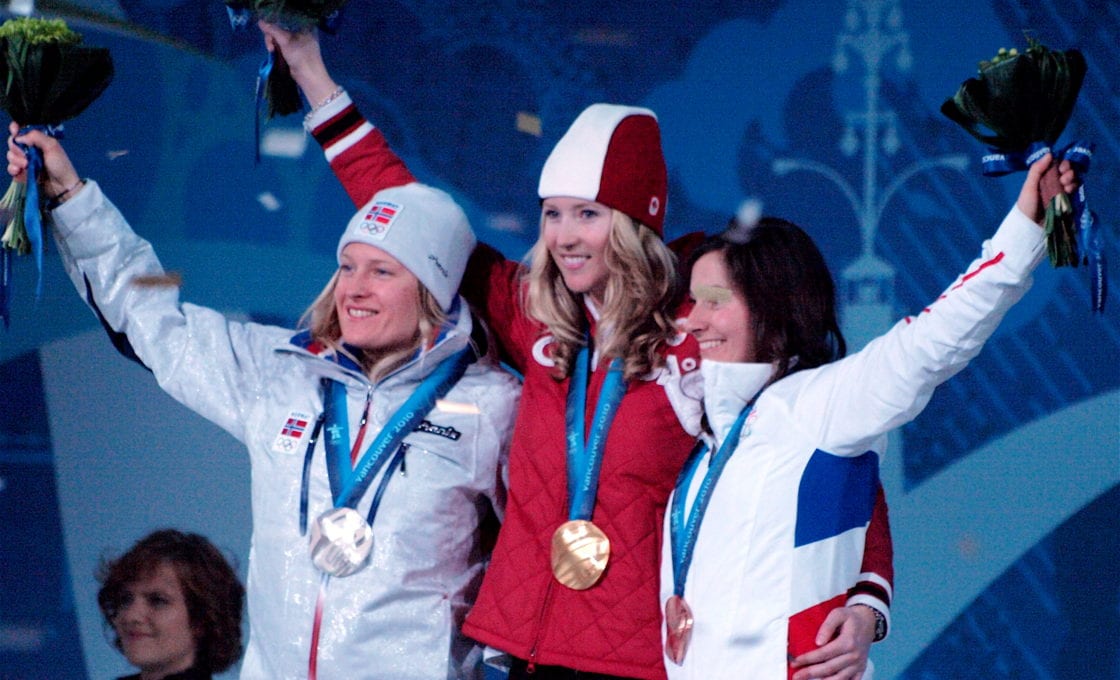 2010 Winter Olympic Womens Snowboard Cross medalists Skyteach