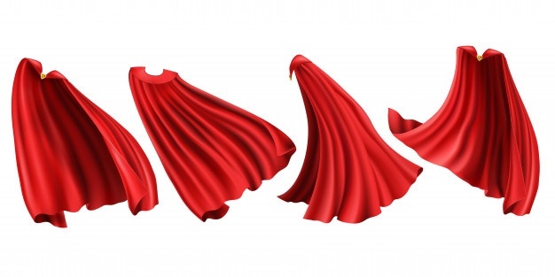 red superhero cloaks set 1441 4108 Skyteach