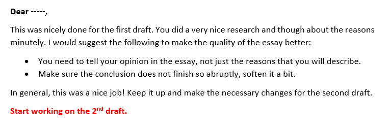 How to write an opinion essay